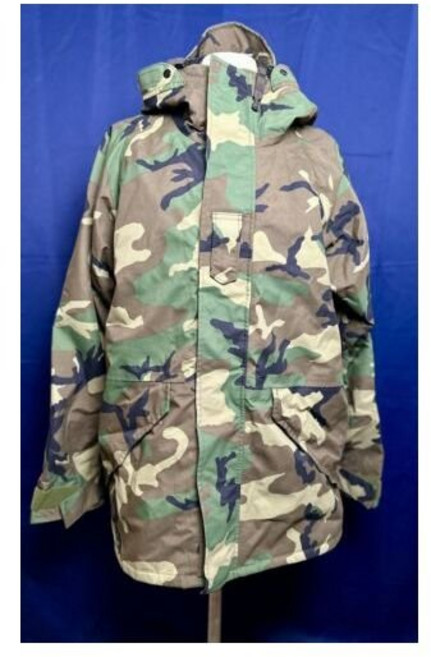 Tennessee Apparel Corp. 미군 고어텍스 재킷 - 추운 날씨 우드랜드 카모 파카 -Med Reg- Likenew