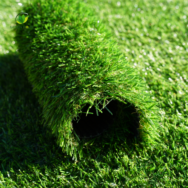 그린아워 방염 실내 실외 겸용 조경용 보급형 인조잔디 17mm 폭1m 2m 길이 2m~25m 고밀도 친환경 인조잔디 롤매트 1m재단, 1개, 폭2m x 길이10m