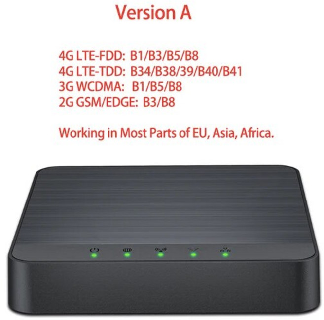 WOBITEK 4G LTE 인터넷 라우터 Sim 카드 슬롯 잠금 해제 모바일 핫리퍼 모뎀 WiFi TypeC 포트 300Mbps 무선 Lan, 01 CPE301K-1