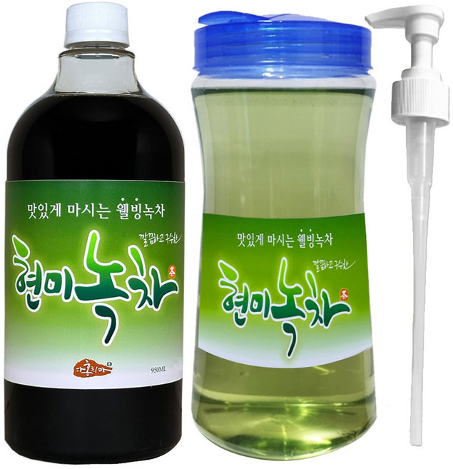 홍치마 대용량 현미녹차 진한 고농축 원액 액상 말차 엑기스 950ml 다홍치마, 1개