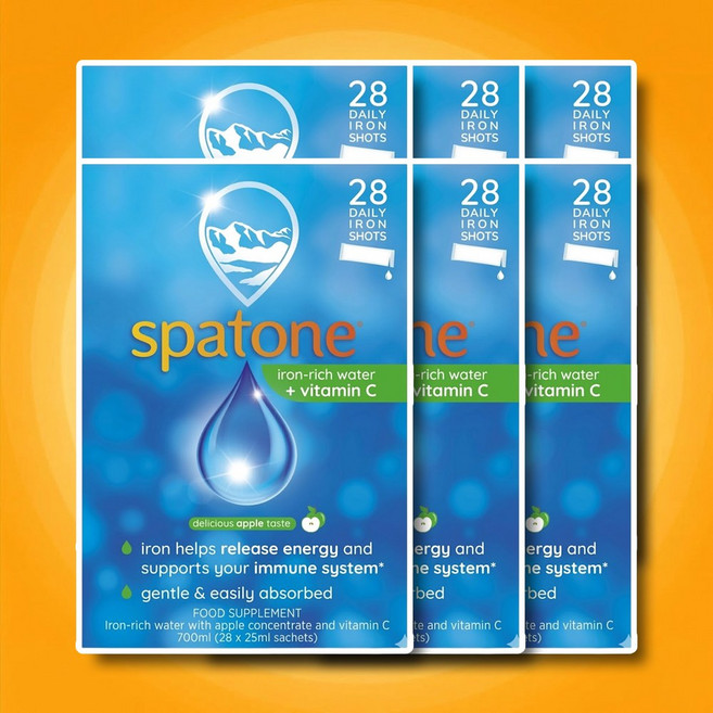 나인멜로 스파톤철분제 스파톤애플 철분제 액상철분제 철분제액상, 6개