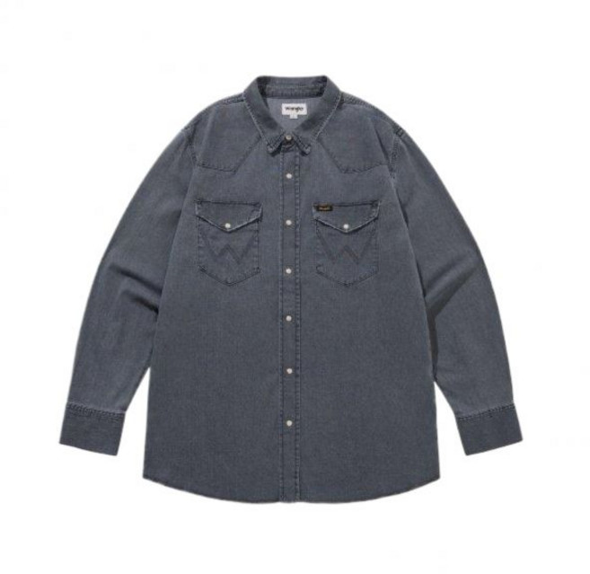 랭글러 WRANGLER 스탠다드 헤리티지 데님셔츠 105258
