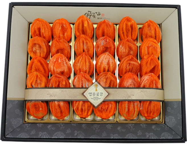자연건조 상주부자곶감 최고급 선물세트 30구 (개당50-60g), 1개