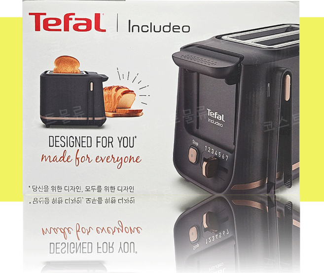 테팔 인클루디오 토스터기 TT5348K0 올림생활 향균티슈 추가 구성