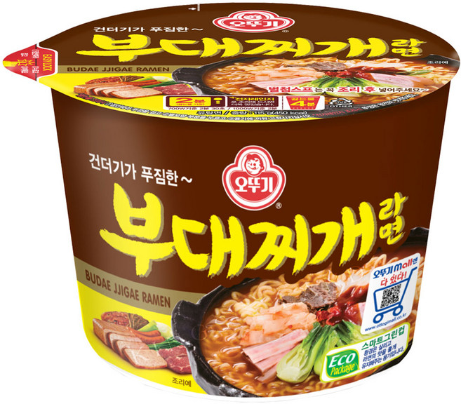 오뚜기 부대찌개라면 130g, 18개