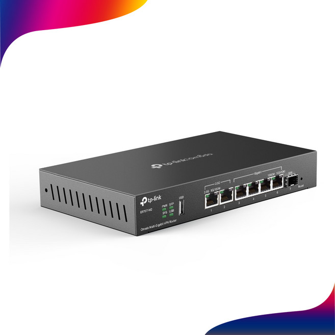 티피링크 ER707-M2 Omada 멀티 기가비트 VPN 라우터 2개의 2.5G 포트 중앙 집중식 관리