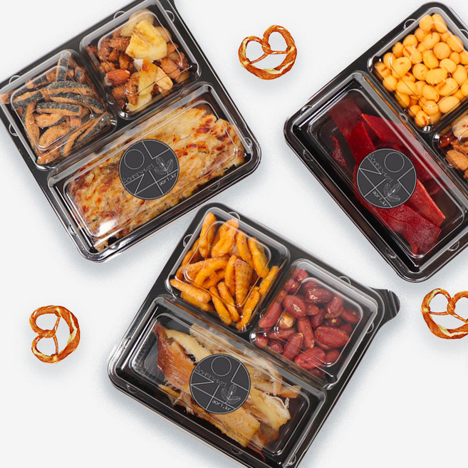 마른안주 세트 안주플래터 [아오리마켓] 삼삼플래터 건어물 안주 버터 오징어 술안주베스트, 삼삼플래터B, 1개, 90g