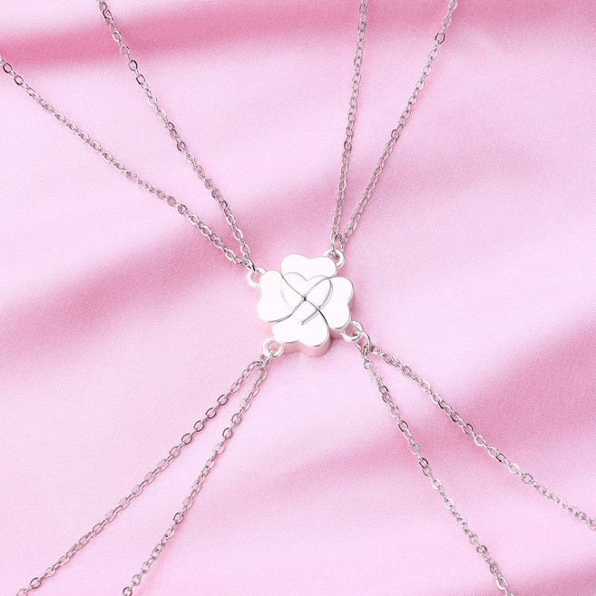 [선물 추천] 우정 목걸이 1+1 자석 친구 목걸이 Best Friend Forever하트