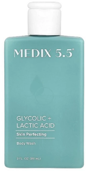 (2개세트)메딕스 5.5 바디워시 글라이콜산 락틱애시드 함유 89ml 각질 케어 피부결 정돈 클렌저 (원산지 미국) - 쿠팡