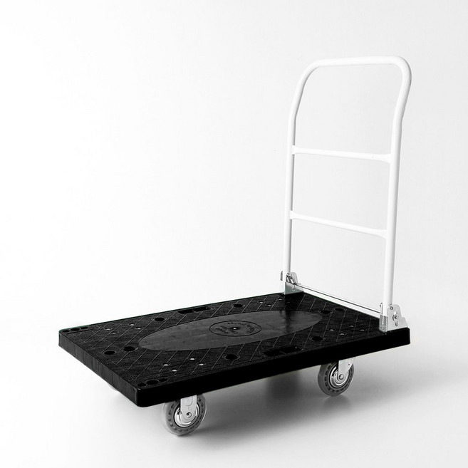 바른생활 구루마 구르마 엘카 밀차 끌차, 무소음인라인바퀴, 검정판