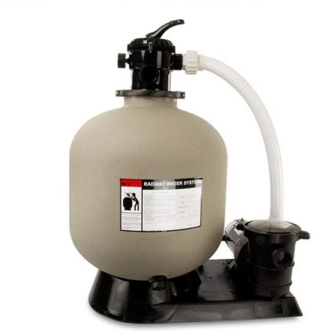 19인치 수영장 샌드필터 여과기 펜션 여과사(모래) 포함 (펌프 0.75마력), 1개, 600W