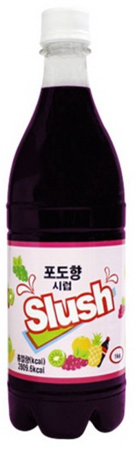 한국이안스 TOM 슬러시 원액 포도향 시럽 1kg 5개