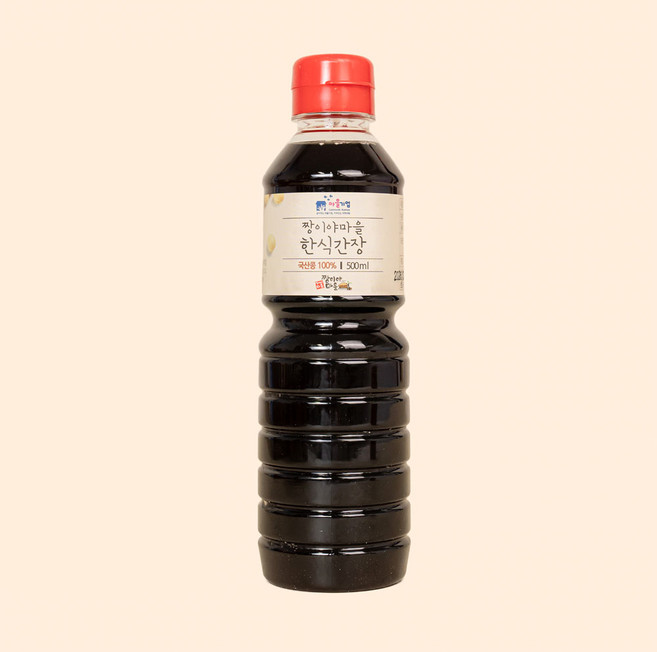 짱이야마을 직접 재배한 콩 한식간장 조선간장 집간장 국간장, 1개, 500ml