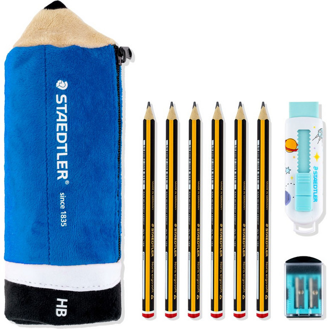 스테들러 어린이 점보 연필파우치 선물세트 staedtler 연필세트 학용품세트