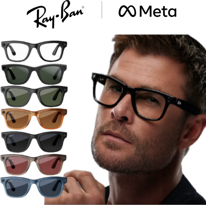 레이밴 메타 AI 안경 스마트 글래스 웨이페어러 WAYFARER Gen1