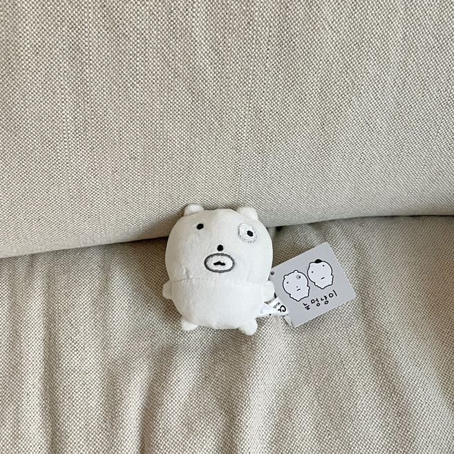 (정품) 눈멍이 가방고리 인형 키링