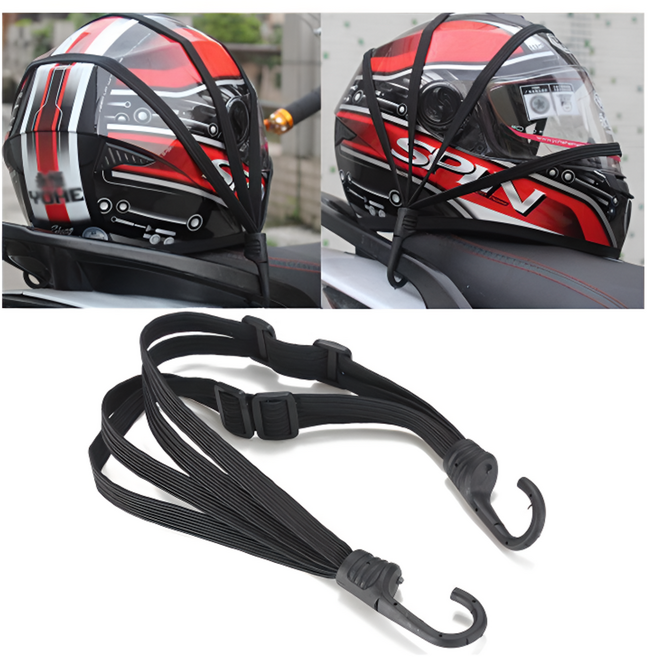 오토바이 헬멧 고무 스트랩 벨트 다용도 탄성 밴드 후크 타입