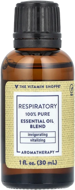 The Vitamin Shoppe 순도 100% 에센셜 오일 혼합물 호흡기 30ml(1fl oz) Shoppe (더 비타민 샵), The Vitamin Shoppe, 순도 100% 에센 - 쿠팡