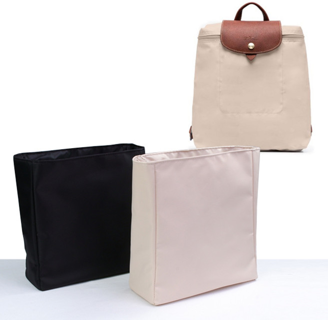 롱샴 르 플리아쥬 오리지널 백팩 사이즈 호환 도시백 이너백 백인백 속가방