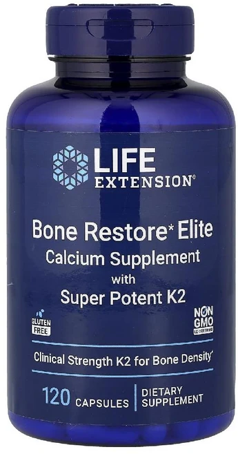 본 리스토어 엘리트 비타민K2함유 120캡슐 라이프익스텐션, 1개 - 쿠팡