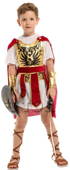 WULA烏拉 古羅馬戰士服裝 Cosplay服飾 男童款2 M(110-120cm)