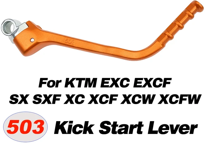 KTM Husqvarna TC125 2012 용 킥 스타트 레버 페달, 02 Orange