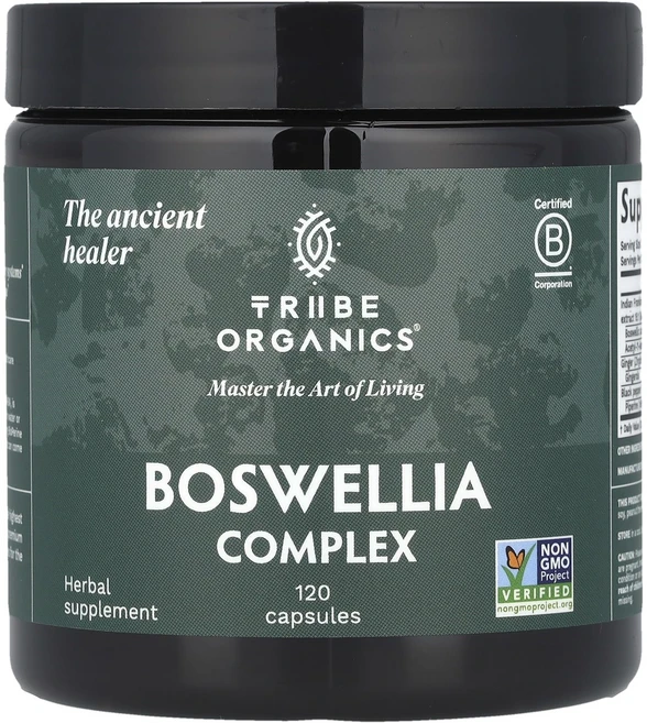 Tribe Organics 보스웰리아 복합체 캡슐 120정, TribeOrganics보스웰리아복합체캡슐120정, 1개 - 쿠팡