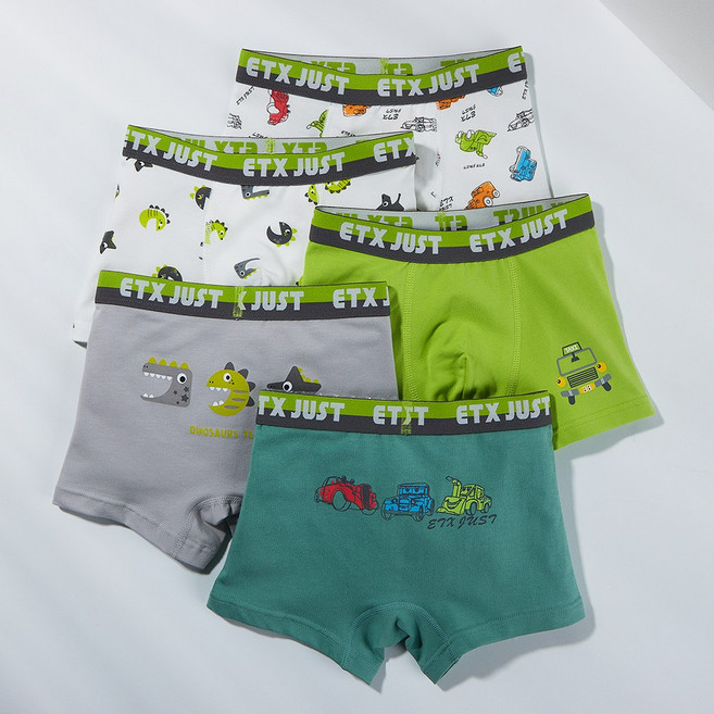 두키즈 남아용 드로즈 팬티 5매 DM31