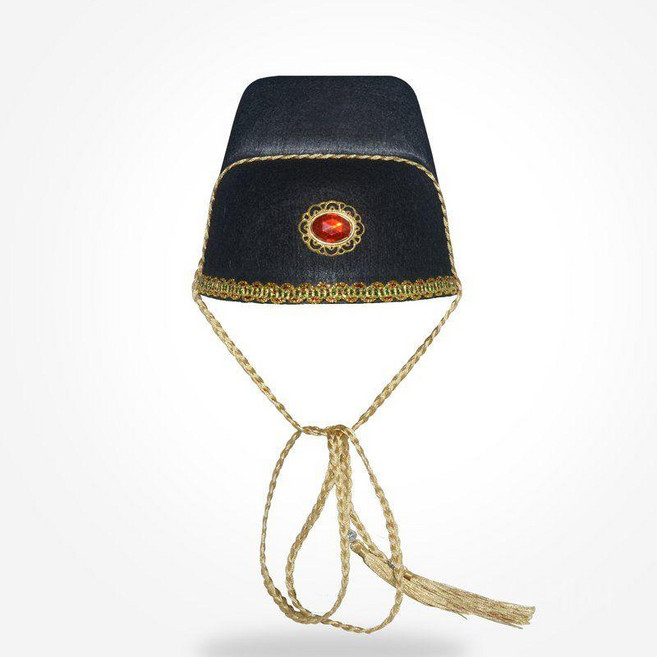 고대 신라 조선시대 중국 당나라 옛날 고전 한복 악세사리 갓 코스프레, 어린이의 작은 크기 (머리 둘레 50-56cm), 진 링 모자