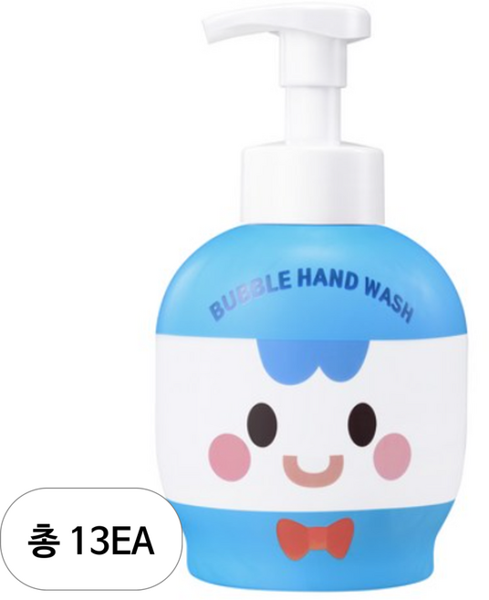 샤워메이트 브레드이발소 버블 핸드워시 윌크, 500ml, 13개