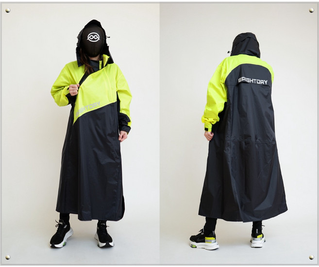 BRIGHTDAY 奧德蒙 一件式機車雨衣