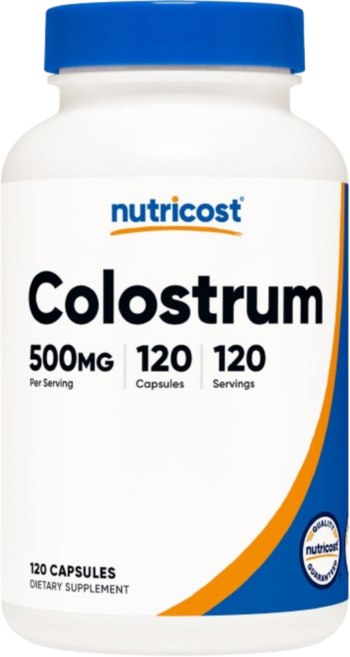Nutricost 초유 500mg 캡슐 120정, 1개