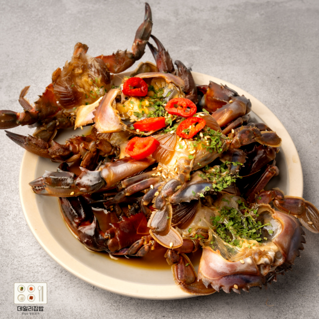 [여수돌게장] 명품 돌게장 당일조업 국내산 간장돌게장, 1개, 2kg