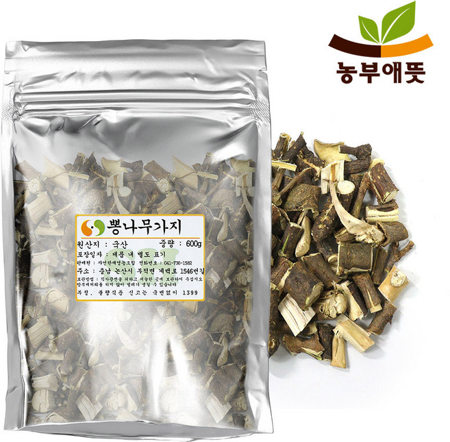 국산 뽕나무 가지 차 상지, 1개, 600g