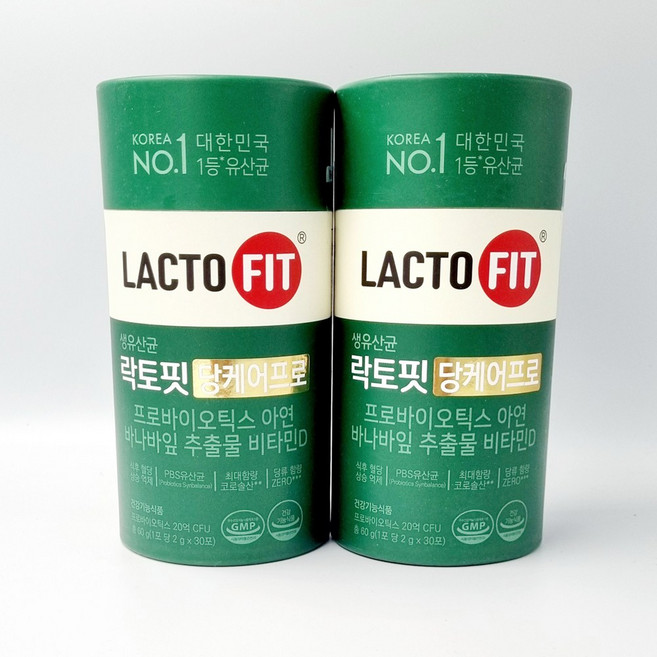 락토핏 종근당건강 당케어 프로 30p, 30정, 2개