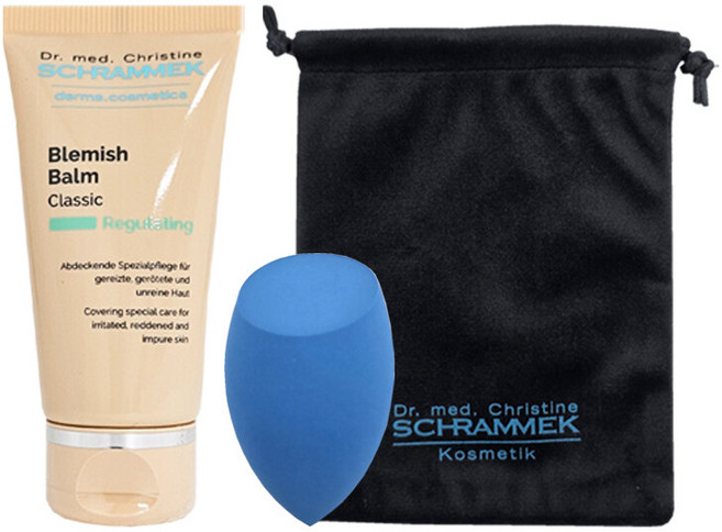 독일 슈라멕 비비 크림 클래식 슈라맥 BB 블래미쉬 밤 30ml+빅퍼프+파우치, 1개, 30ml