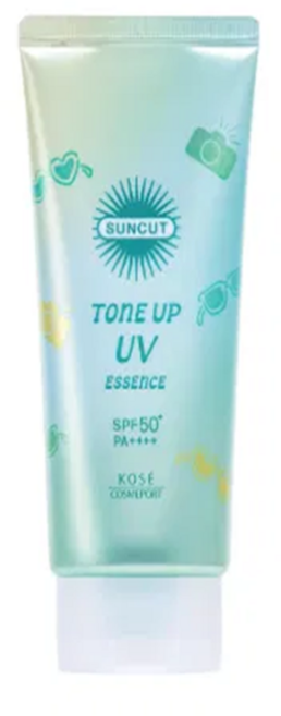 일본 코세 선컷 톤업 UV 에센스 민트그린 선크림, 80g, 1개