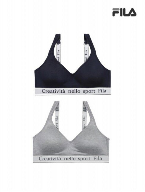 휠라 언더웨어 휠라 휠라벨로 몰드형 브라탑 2종 택1(FI4ITF2444F)