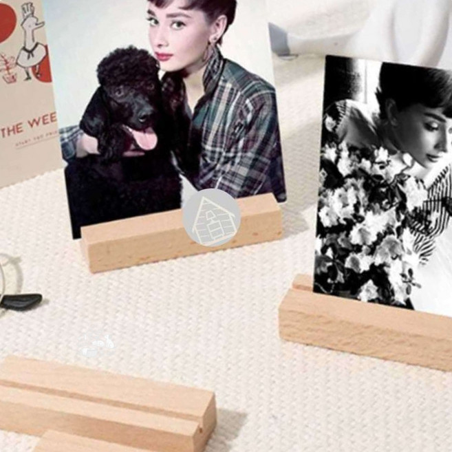 우드 명함꽂이 카드거치대 엽서전시 나무명함꽂이 원목명함거치대, 원목명함카드꽃이