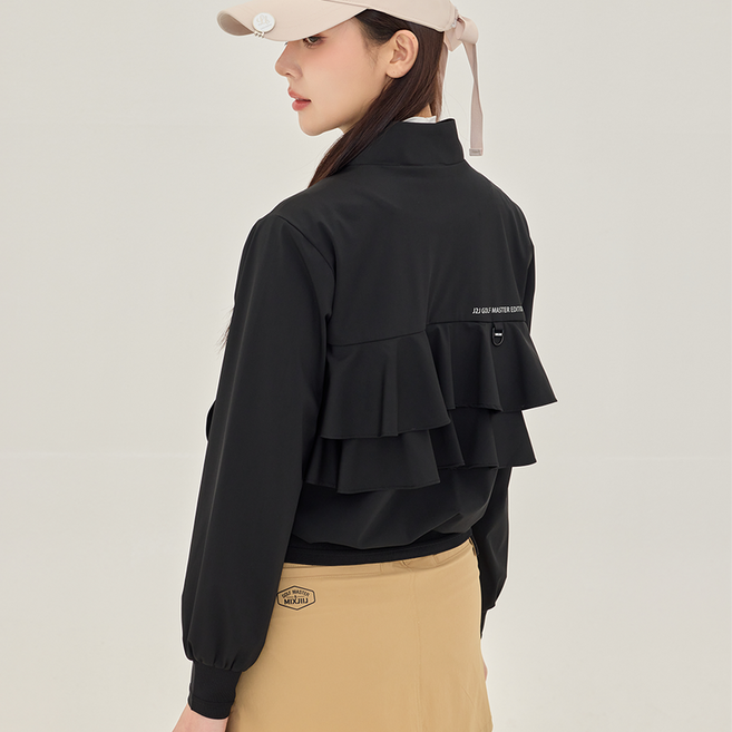 제이투제이 여성골프웨어 뉴 쿨터치 백프릴 점퍼