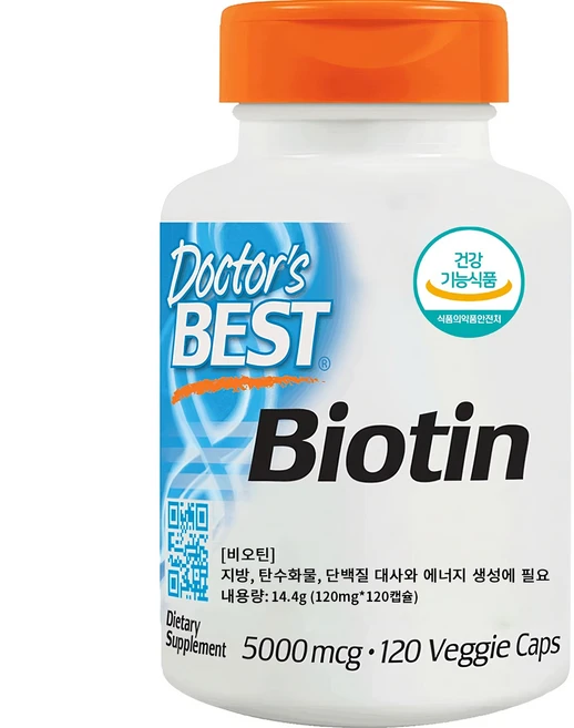 닥터스베스트 비오틴, 120정, 1개 - 쿠팡
