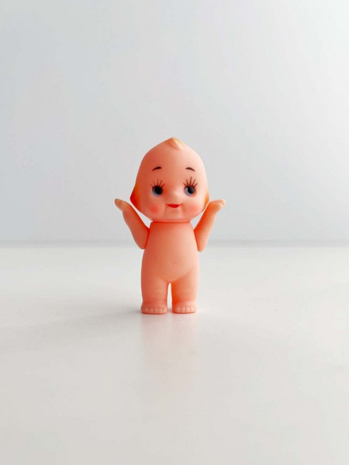 일본 오비츠 큐피 아미쨩 5cm 미니어처 피규어, 1개