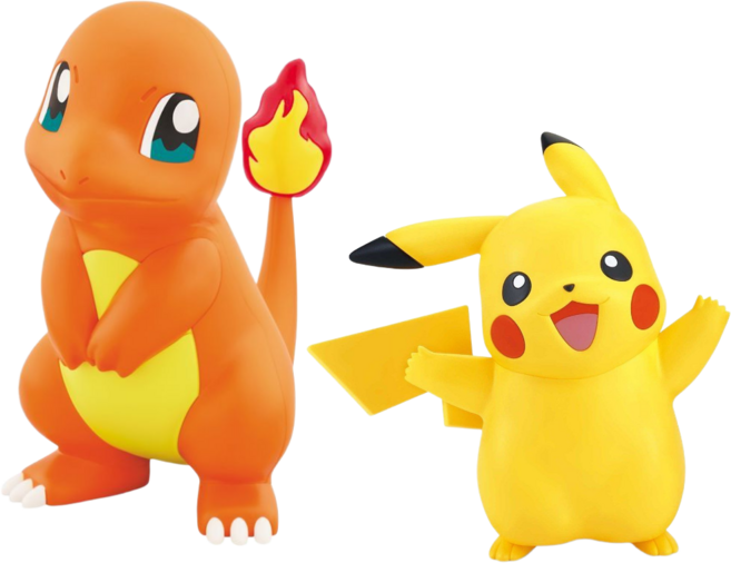 포켓몬스터 프라모델 0025 피카츄 0004 파이리 프라홈런너오프너, 1개