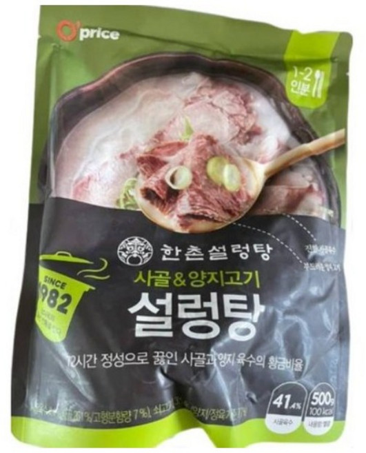 오프라이스 한촌 정통설렁탕, 500g, 5개