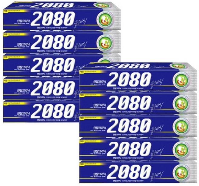 애경 2080 클래식 치약 170g 10개