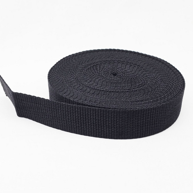 웨이빙끈 이중직 30mm 9M(10마), 1개, 검정