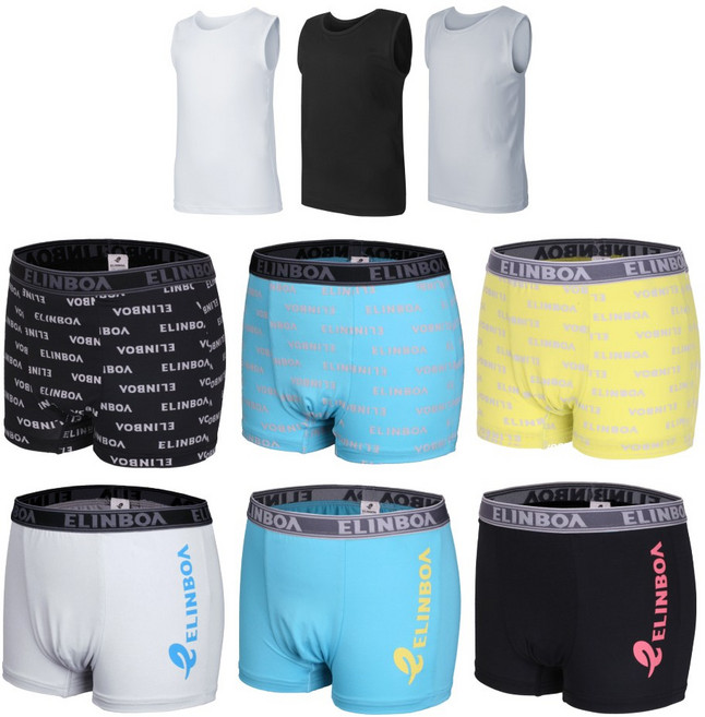 [엘인보아] 주니어 기능성 냉감 드로즈 런닝 데일리 9종_EPS901