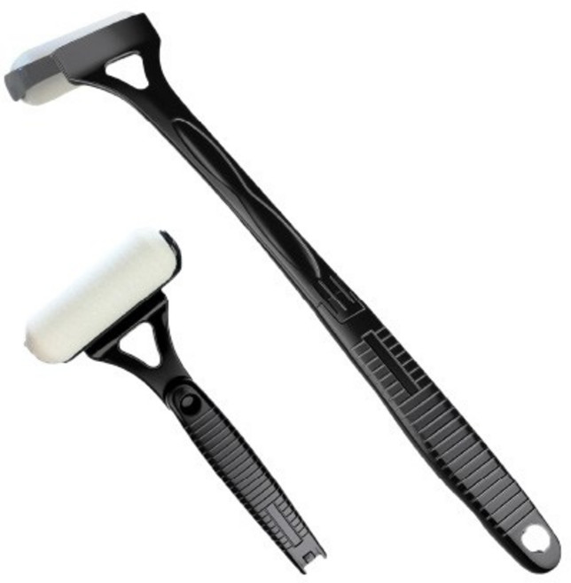 롤링로션메이트 혼자 등에 로션 바르는 도구, 1개, 블랙