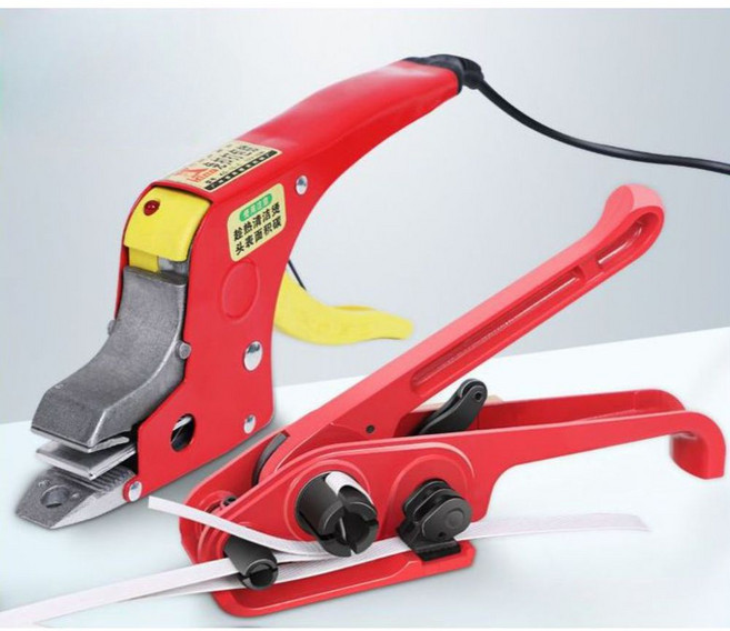 PP밴딩기 자동 밴딩기 테이핑기 자동끈접합 밴딩끈 스트랩 기계 결속기, 별도의 버클 없는 핫멜트 압착기, 1개