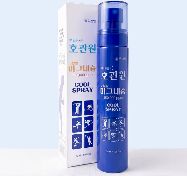 호관원 뿌리는 마그네슘 스프레이 120ml, 1개, 1개입
